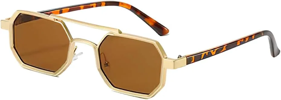 Солнцезащитные очки с двойной перемычкой для мужчин и женщин, защита от ультрафиолета UV400, прозрачные градиентные линзы, металлическая оправа UYPTK, Tea
Солнцезащитные очки с двойной перемычкой для мужчин и женщин, защита от ультрафиолета UV400, прозрачные градиентные линзы, металлическая оправа UYPTK, Tea