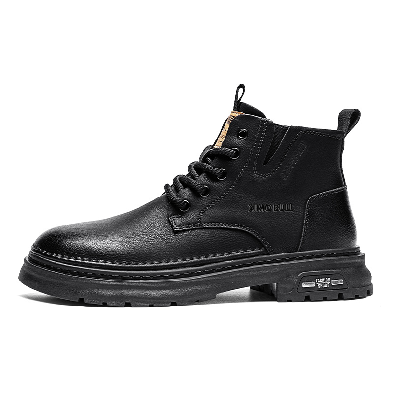XIMO BULL Ботинки Martin мужские, черно-коричневые
XIMO BULL Ботинки Martin мужские, черно-коричневые