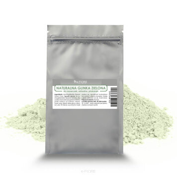 Зеленая глина для лица, 100 г. E-Fiore
Зеленая глина для лица, 100 г. E-Fiore