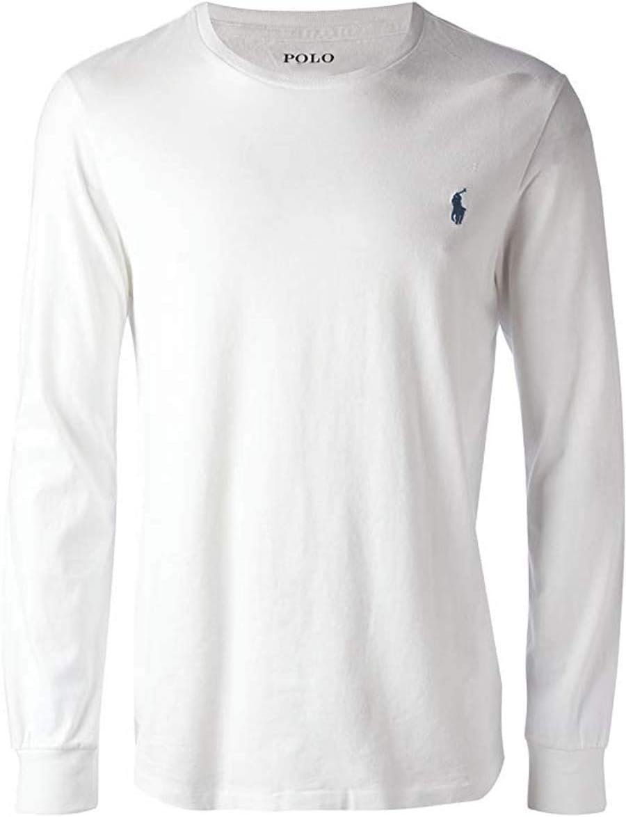 POLO RALPH LAUREN Мужская футболка с длинным рукавом Classic Fit Soft Touch, Blue,White, Белый, POLO RALPH LAUREN Мужская футболка с длинным рукавом Classic Fit Soft Touch, Blue,White
POLO RALPH LAUREN Мужская футболка с длинным рукавом Classic Fit Soft Touch, Blue,White, Белый, POLO RALPH LAUREN Мужская футболка с длинным рукавом Classic Fit Soft Touch, Blue,White