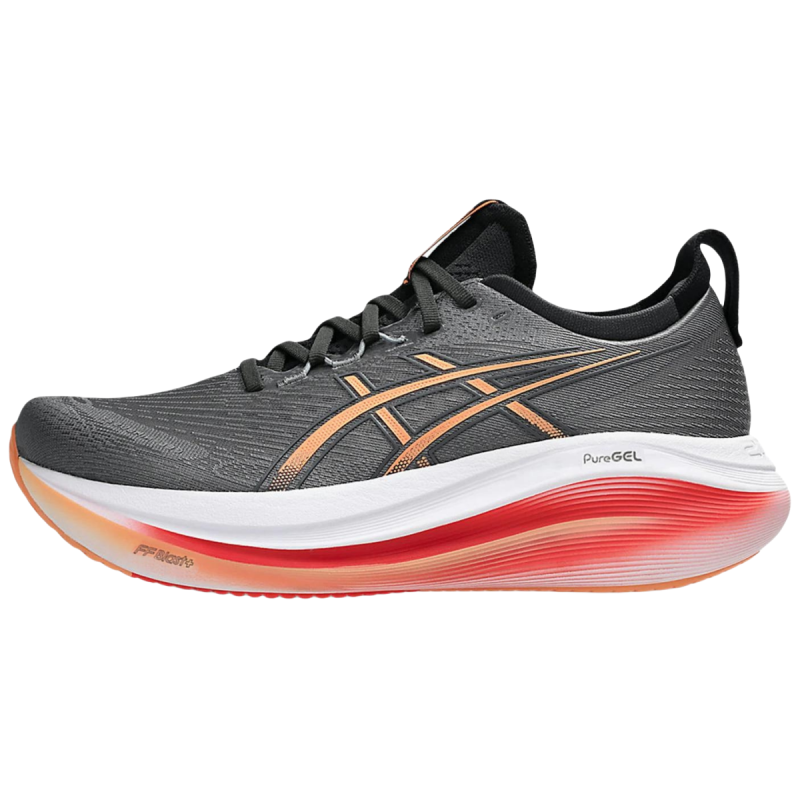 Кроссовки Gel Nimbus 27 Carbon Mojave ASICS, Gray/Orange
Кроссовки Gel Nimbus 27 Carbon Mojave ASICS, Gray/Orange