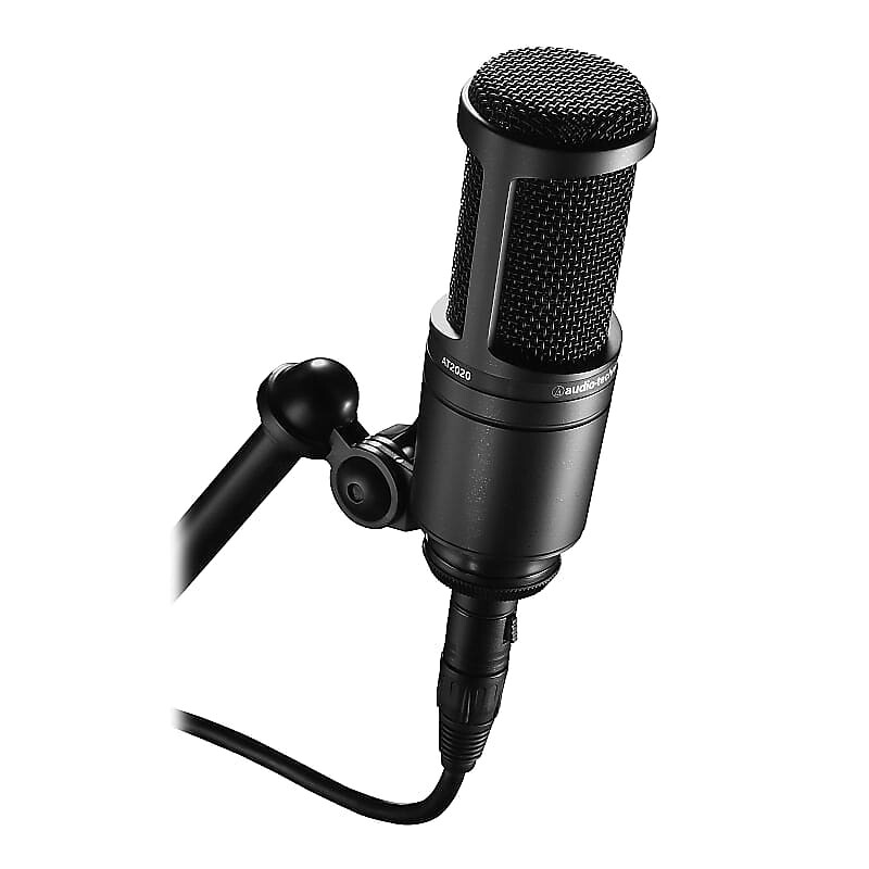 Конденсаторный микрофон Audio-Technica AT2020 Large Diaphragm Cardioid Condenser Microphone
Конденсаторный микрофон Audio-Technica AT2020 Large Diaphragm Cardioid Condenser Microphone