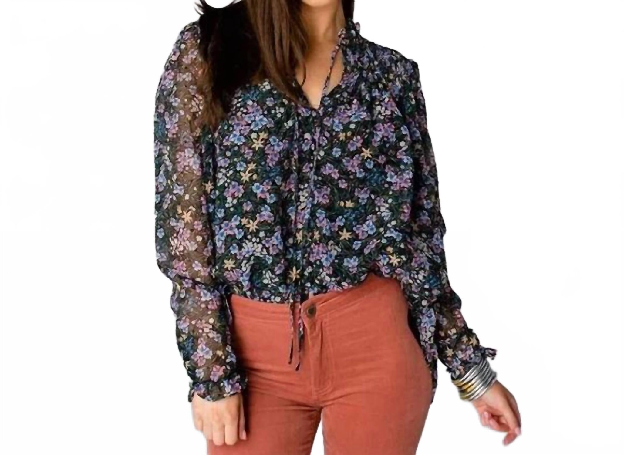 Эвери Блуза с длинными рукавами и пуговицами в ромашку BUDDYLOVE, Daisy
Эвери Блуза с длинными рукавами и пуговицами в ромашку BUDDYLOVE, Daisy