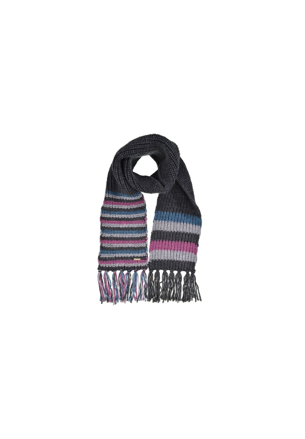 Вязаный шарф с бахромой 180х20 в полоску 19191-0 SEEBERGER, цвет Bottle Anthrazit One Size
Вязаный шарф с бахромой 180х20 в полоску 19191-0 SEEBERGER, цвет Bottle Anthrazit One Size