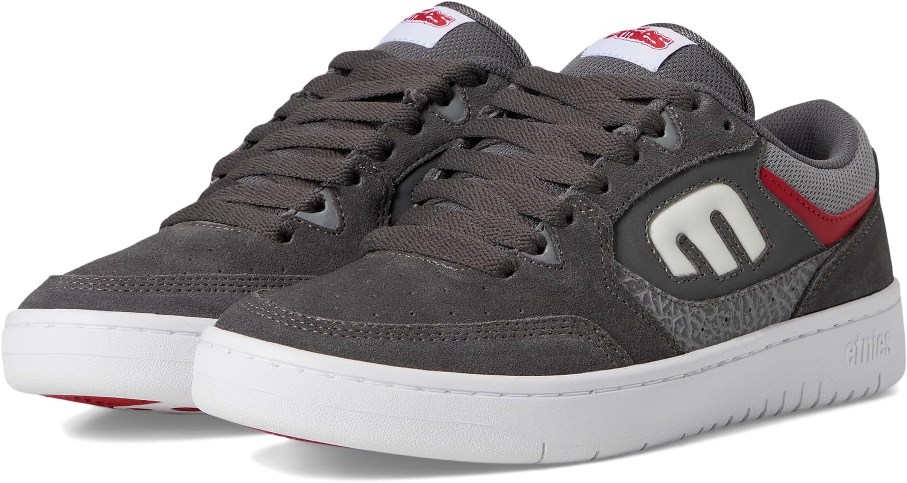 Кроссовки etnies Loot, цвет Grey/Light Grey/Red 
Кроссовки etnies Loot, цвет Grey/Light Grey/Red