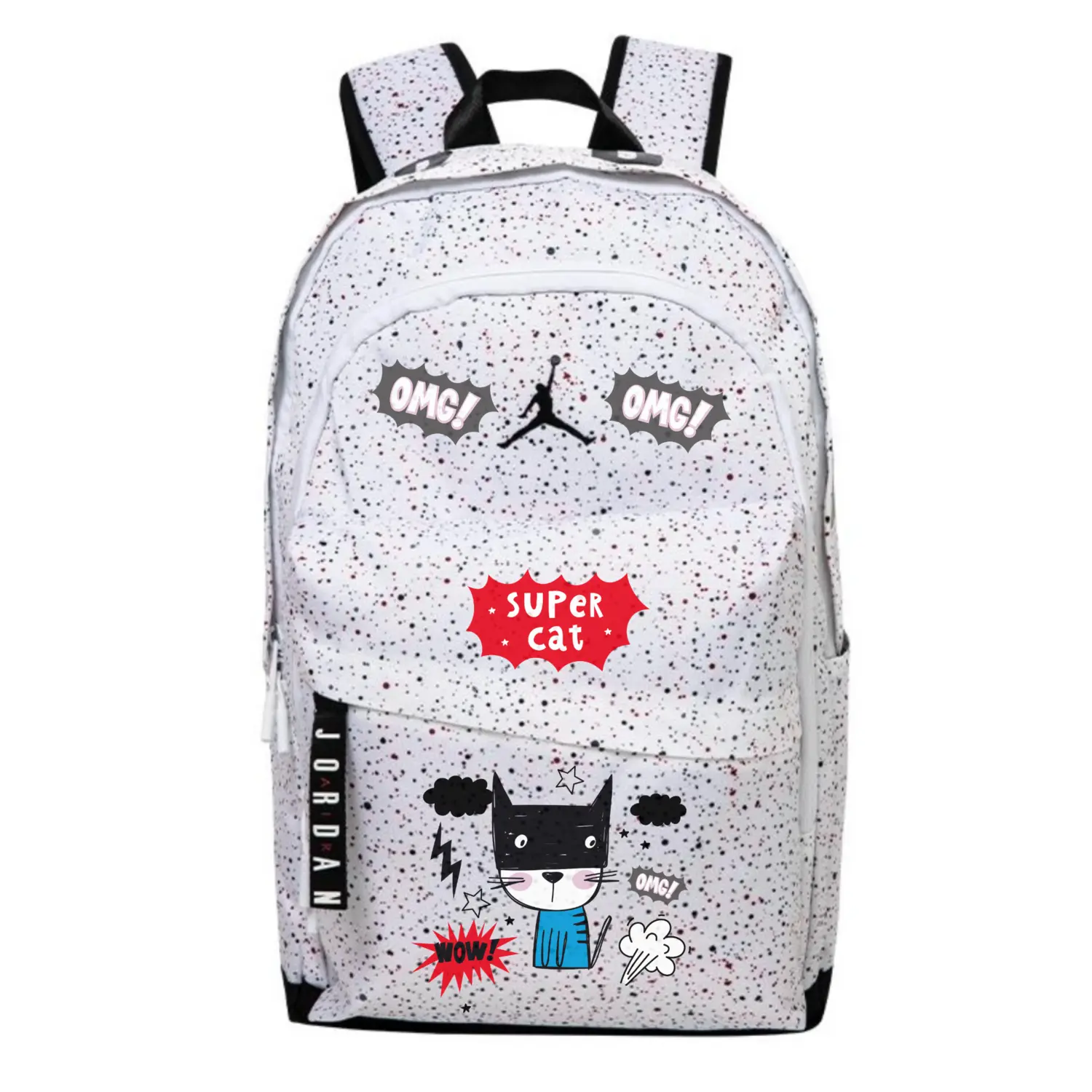 Jordan Полиэстеровый рюкзак унисекс белый, Super
Jordan Полиэстеровый рюкзак унисекс белый, Super