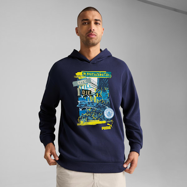Мужская толстовка с капюшоном Manchester City Ftblnrgy+ Puma, синий
Мужская толстовка с капюшоном Manchester City Ftblnrgy+ Puma, синий