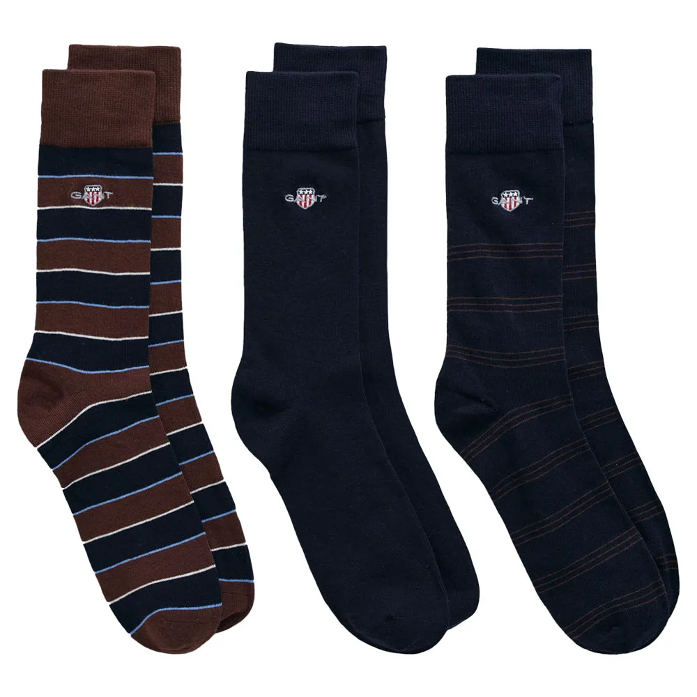 Носки Gant 9960316 3 pairs, синий 
Носки Gant 9960316 3 pairs, синий