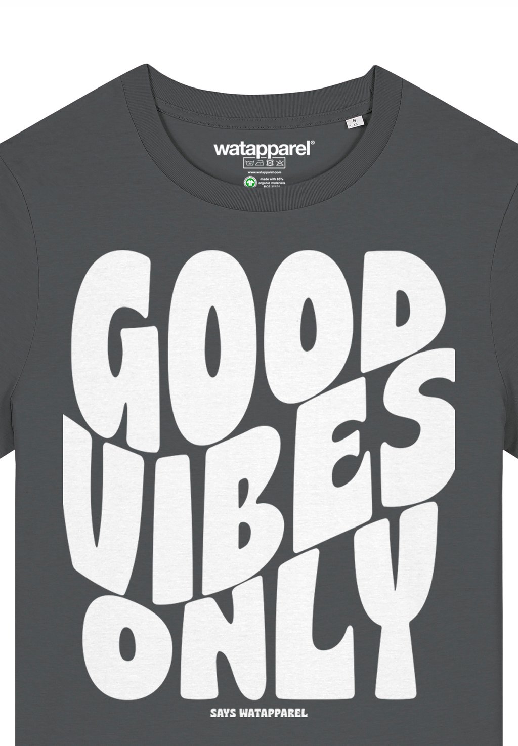 Футболка с принтом watapparel, антрацит
Футболка с принтом watapparel, антрацит