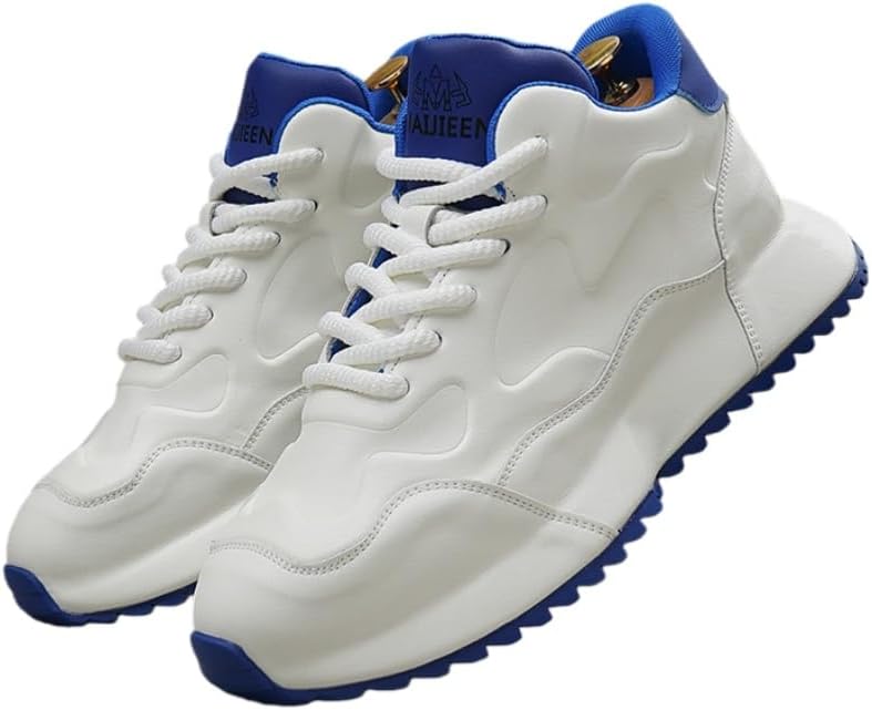 Мужские повседневные спортивные кроссовки, резиновые и стильные, легкие и удобные, с толстой подошвой для увеличения роста Fusecottc, синий
Мужские повседневные спортивные кроссовки, резиновые и стильные, легкие и удобные, с толстой подошвой для увеличения роста Fusecottc, синий