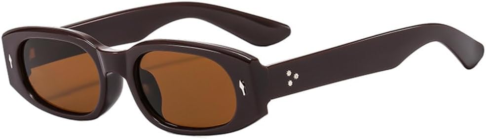 LVTFCO Популярные модные универсальные солнцезащитные очки в маленькой оправе с защитой от УФ-излучения, широкими зеркальными дужками, персонализированные очки для женщин, Cafe
LVTFCO Популярные модные универсальные солнцезащитные очки в маленькой оправе с защитой от УФ-излучения, широкими зеркальными дужками, персонализированные очки для женщин, Cafe