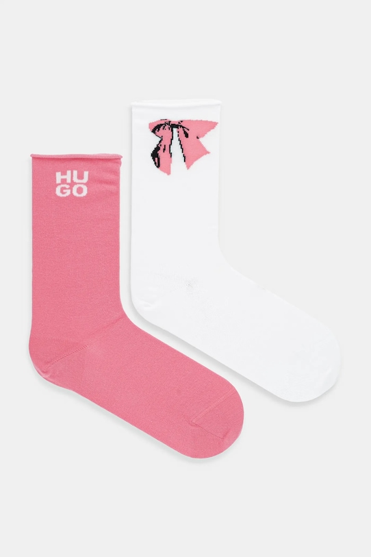 Носки 2 пары Hugo, розовый
Носки 2 пары Hugo, розовый