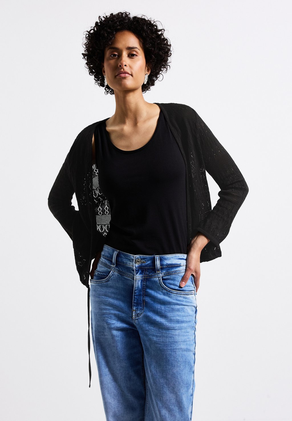 Кардиган OFFENE AJOUR-LOOK Street One, черный
Кардиган OFFENE AJOUR-LOOK Street One, черный