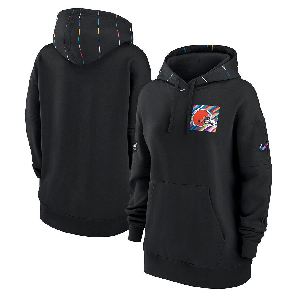 Женский черный пуловер с капюшоном Nike Cleveland Browns 2023 NFL Crucial Catch Club, цвет Brn Black
Женский черный пуловер с капюшоном Nike Cleveland Browns 2023 NFL Crucial Catch Club, цвет Brn Black