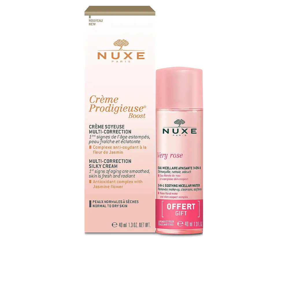 Крем для лица Crème prodigieuse boost crema sedosa multi-corrección lote Nuxe, 2 шт.
Крем для лица Crème prodigieuse boost crema sedosa multi-corrección lote Nuxe, 2 шт.