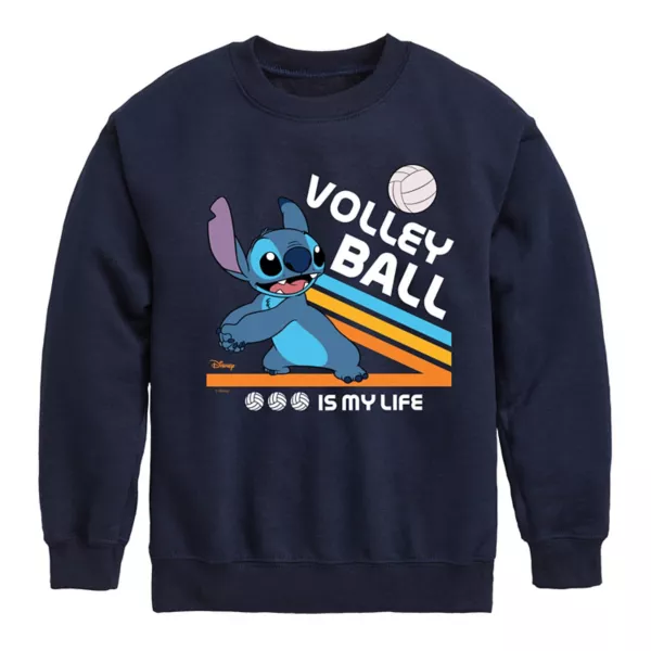 Лило и Стич мальчики 8-20 волейбол — моя жизнь флисовая толстовка Disney, синий
Лило и Стич мальчики 8-20 волейбол — моя жизнь флисовая толстовка Disney, синий