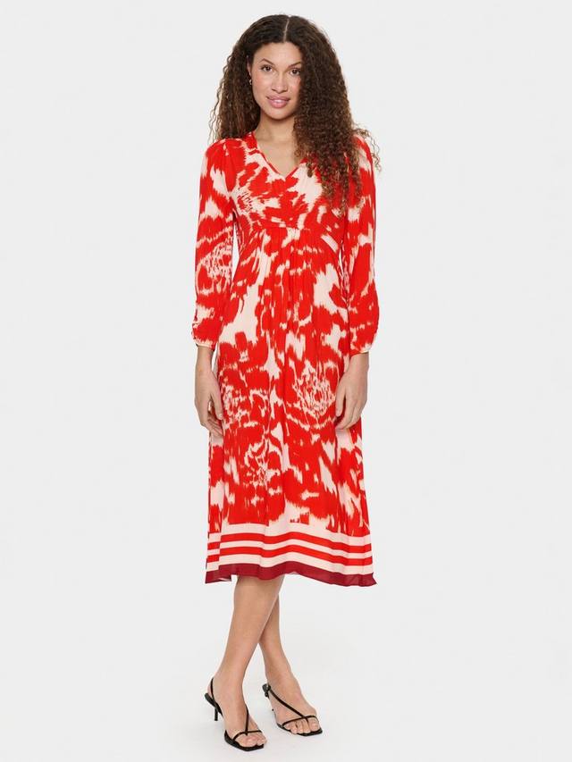 Платье миди трапеция Khloe с цветочным принтом Saint Tropez, Red/Multi
Платье миди трапеция Khloe с цветочным принтом Saint Tropez, Red/Multi