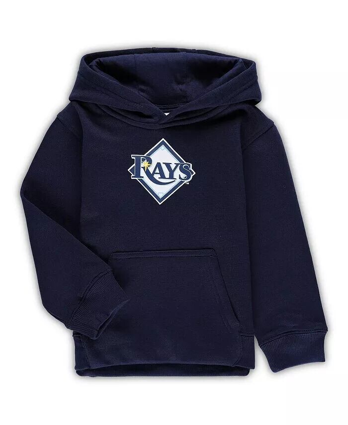 Флисовый пуловер с капюшоном темно-синего цвета Tampa Bay Rays Team Primary Logo для мальчиков и девочек Outerstuff, синий
Флисовый пуловер с капюшоном темно-синего цвета Tampa Bay Rays Team Primary Logo для мальчиков и девочек Outerstuff, синий