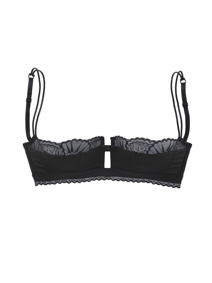 Бюстгальтер-балконет PETITE FLEUR GOLD Balconnet-BH, черный 
Бюстгальтер-балконет PETITE FLEUR GOLD Balconnet-BH, черный