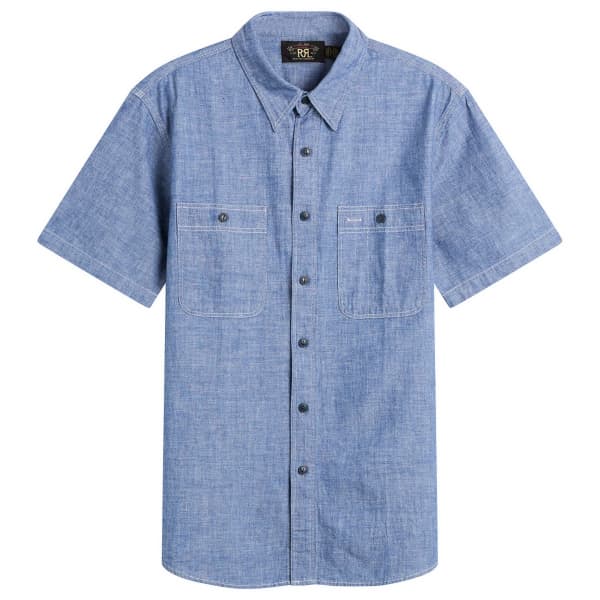 Рубашка из шамбре RRL Craftsman Rrl By Ralph Lauren, индиго
Рубашка из шамбре RRL Craftsman Rrl By Ralph Lauren, индиго