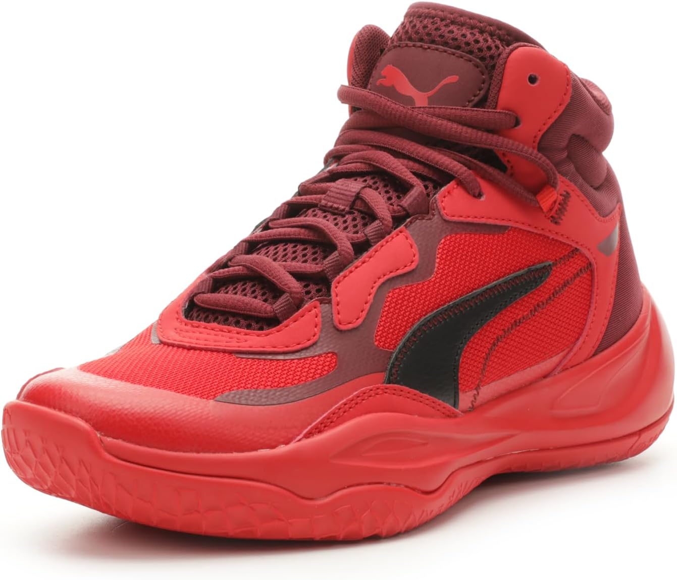 Кроссовки PUMA Playmaker Pro Mid для детей и подростков унисекс, черный/красный
Кроссовки PUMA Playmaker Pro Mid для детей и подростков унисекс, черный/красный