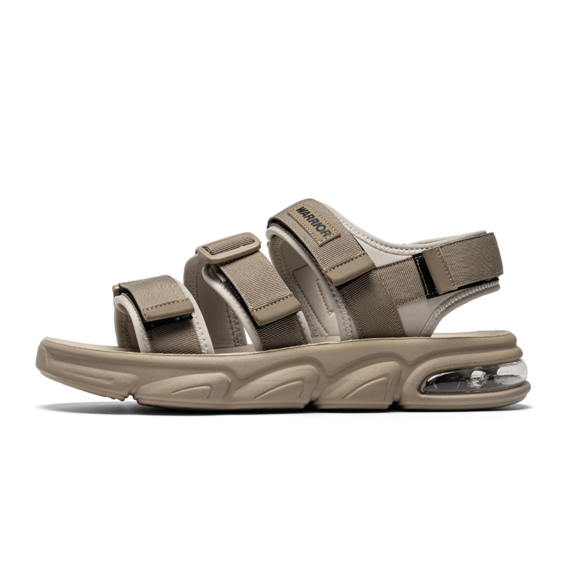 WARRIOR Пляжные сандалии мужские цвета хаки 
WARRIOR Пляжные сандалии мужские цвета хаки