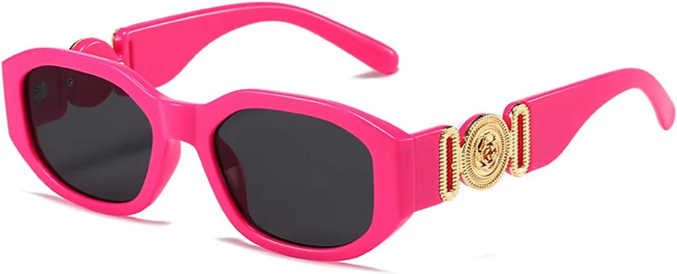 Солнцезащитные очки BUTABY прямоугольной формы для женщин, ретро-очки для вождения, винтажный стиль 90-х, нестандартная оправа, защита UV400, Hot Pink Frame Grey Lens
Солнцезащитные очки BUTABY прямоугольной формы для женщин, ретро-очки для вождения, винтажный стиль 90-х, нестандартная оправа, защита UV400, Hot Pink Frame Grey Lens