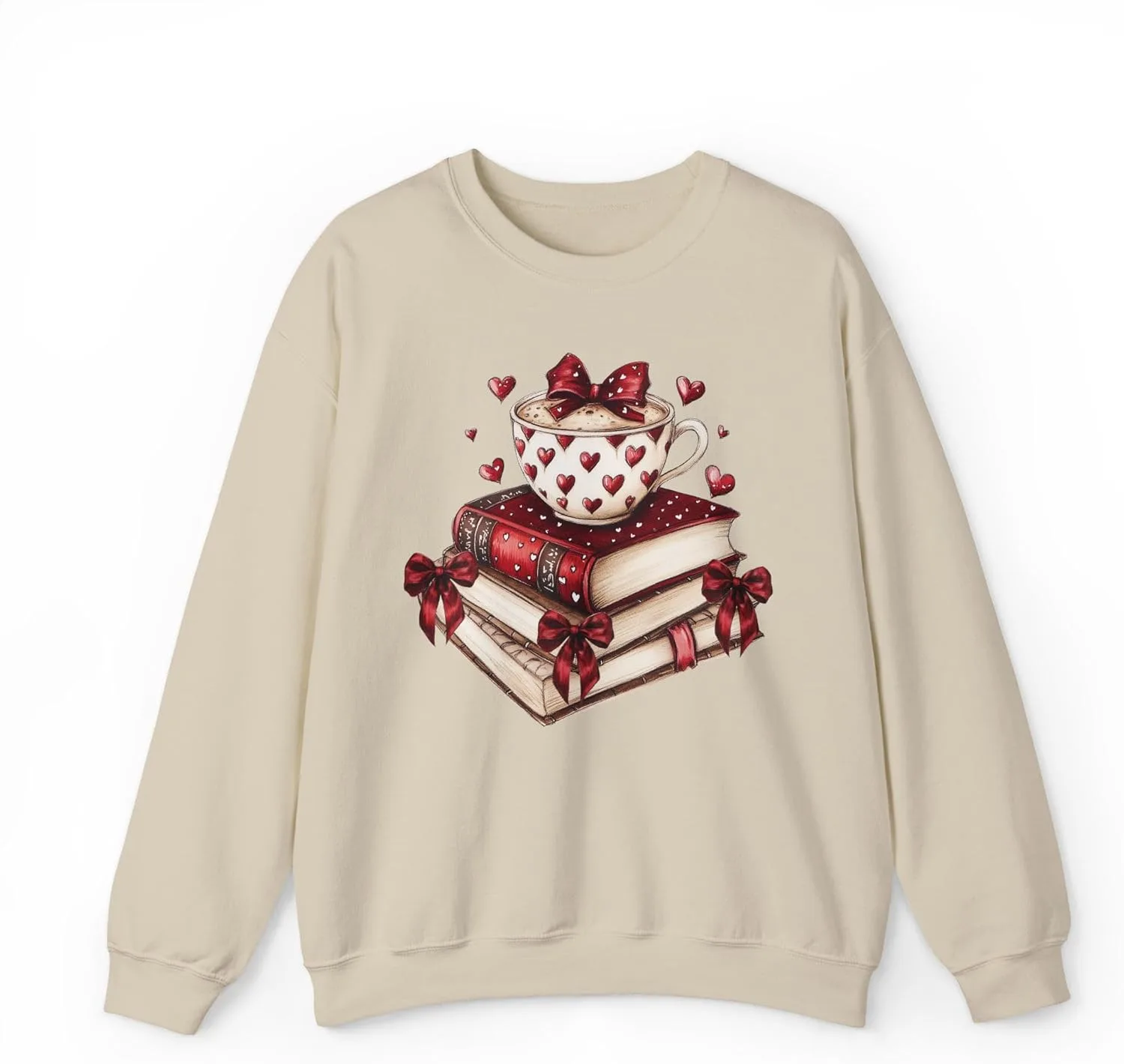 Толстовка с принтом "Чай и книги" – Unisex Heavy Blend Fleece Crewneck
Толстовка с принтом "Чай и книги" – Unisex Heavy Blend Fleece Crewneck