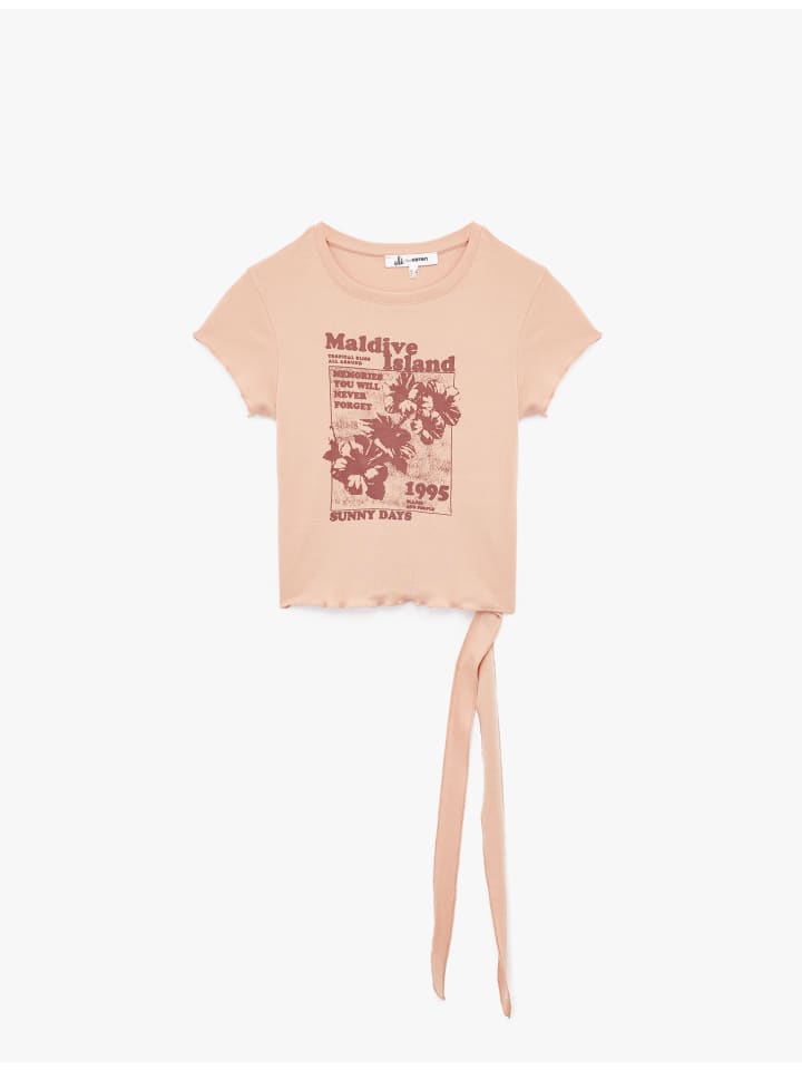 Футболка SS розового цвета KOTON
Футболка SS розового цвета KOTON