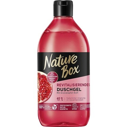 Nature Box Восстанавливающий гель для душа 385мл с ароматом граната
Nature Box Восстанавливающий гель для душа 385мл с ароматом граната