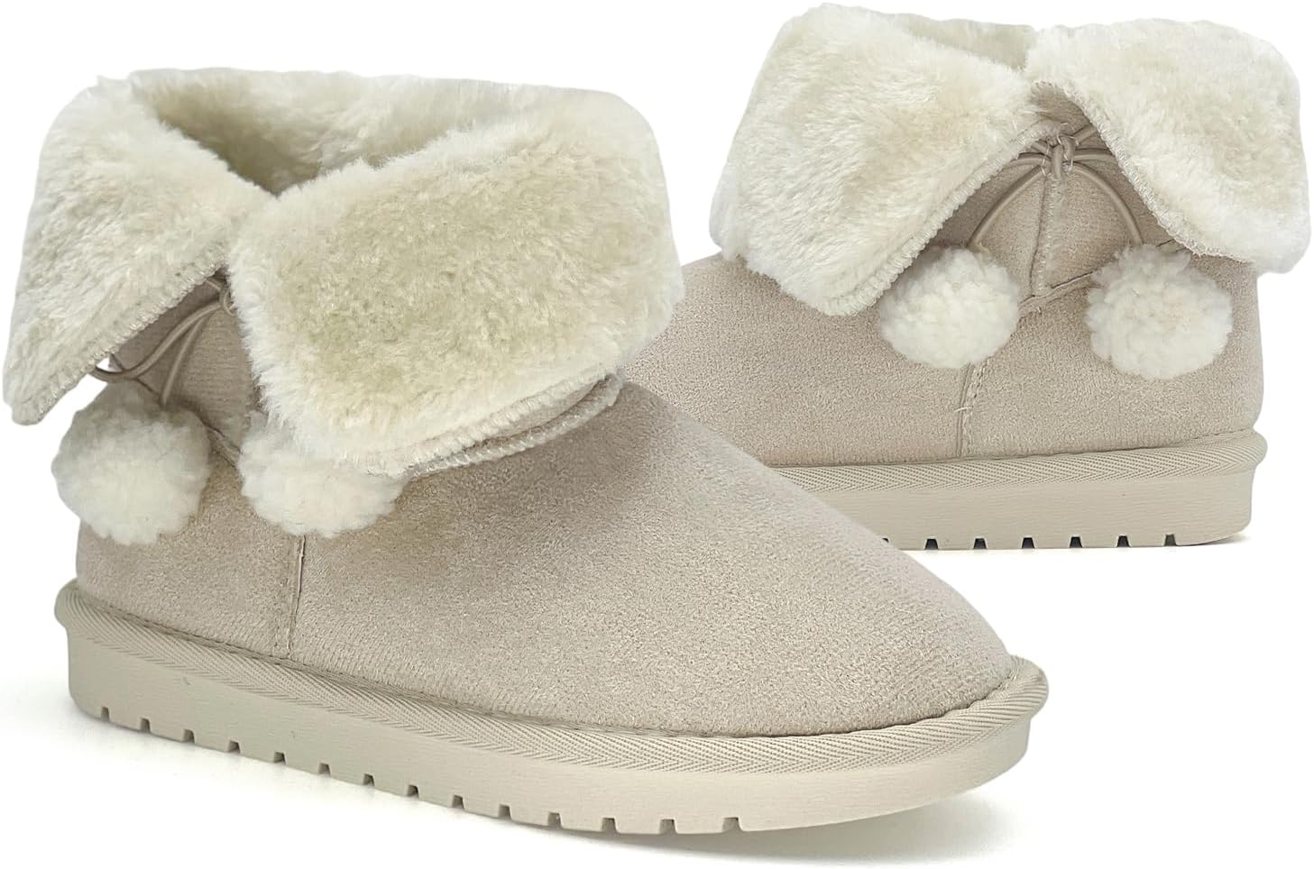 Детские зимние ботинки Sharllen для девочек, теплые снежные ботинки для малышей, уютные пушистые ботильоны для детей, уличная модная обувь для маленьких и больших детей, Off-White
Детские зимние ботинки Sharllen для девочек, теплые снежные ботинки для малышей, уютные пушистые ботильоны для детей, уличная модная обувь для маленьких и больших детей, Off-White