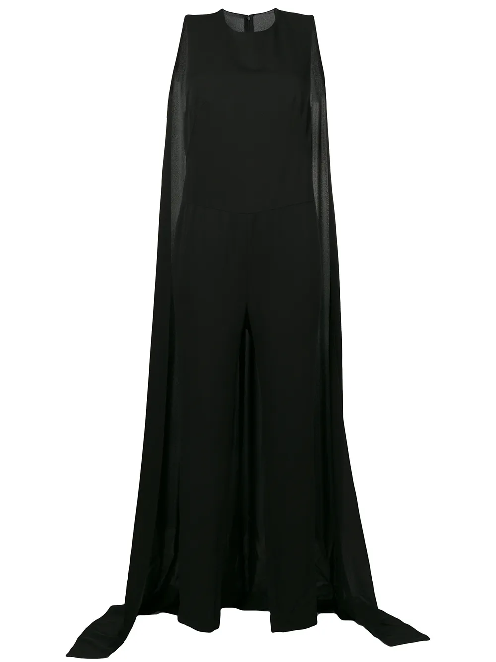 Комбинезон в стилистике кейпа TOM FORD, черный
Комбинезон в стилистике кейпа TOM FORD, черный