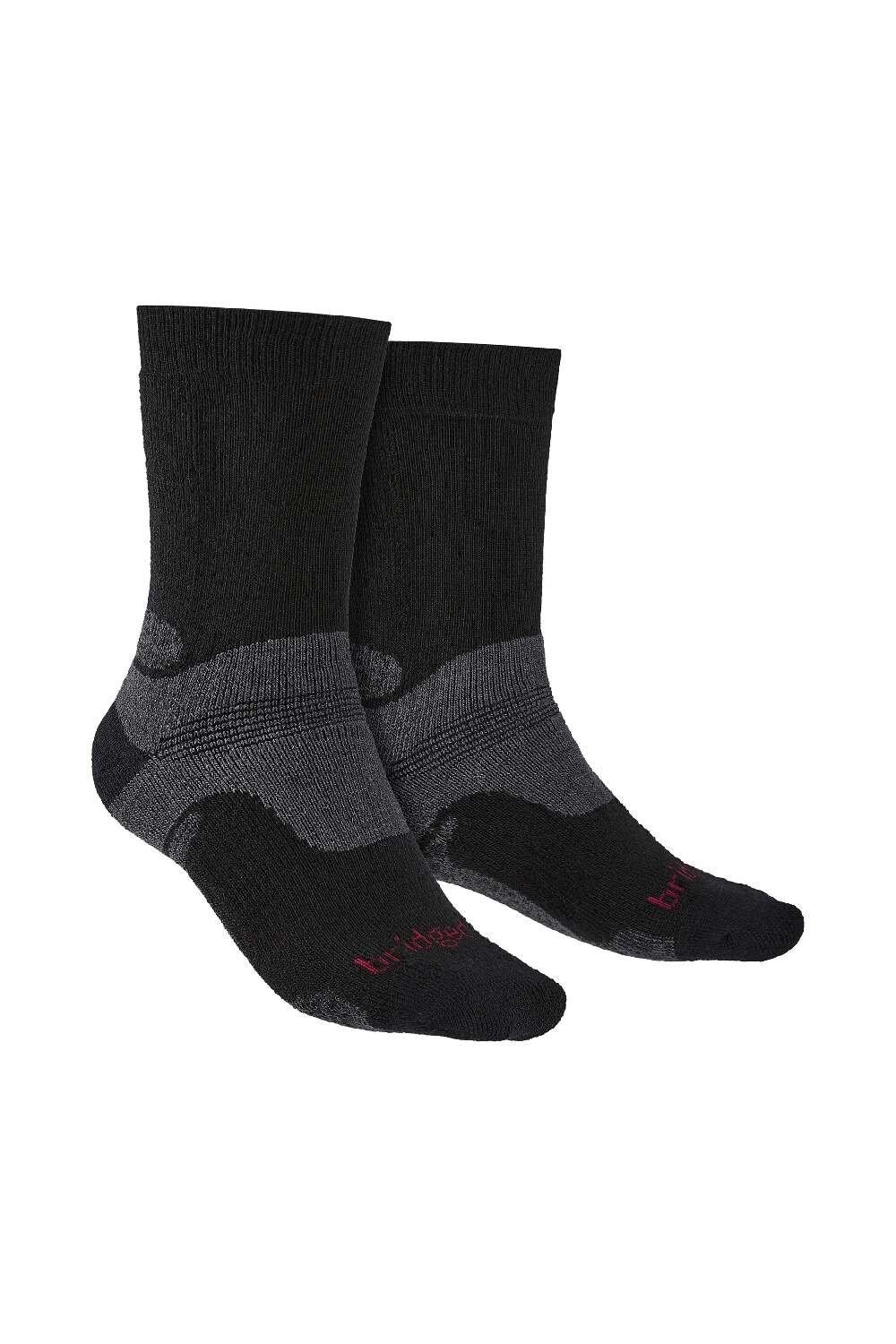 Носки для походов средней плотности из мериносовой шерсти Bridgedale, черный
Носки для походов средней плотности из мериносовой шерсти Bridgedale, черный