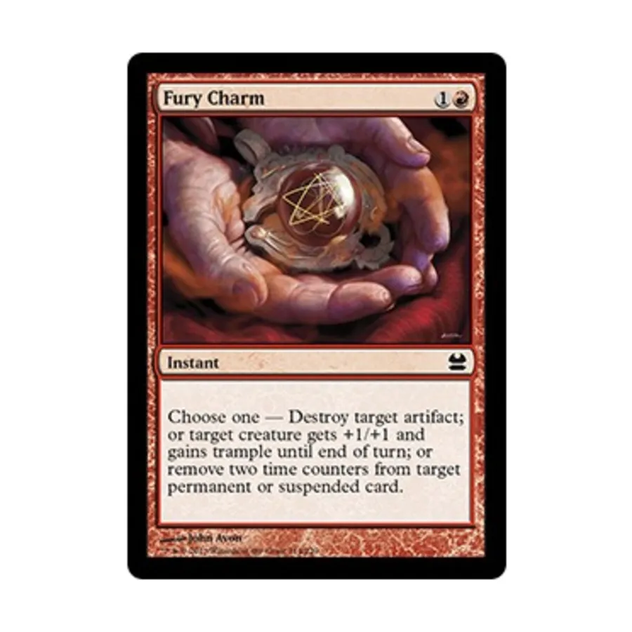 CCG Талисман ярости (клавиша С), MTG - Modern Masters 2013
CCG Талисман ярости (клавиша С), MTG - Modern Masters 2013