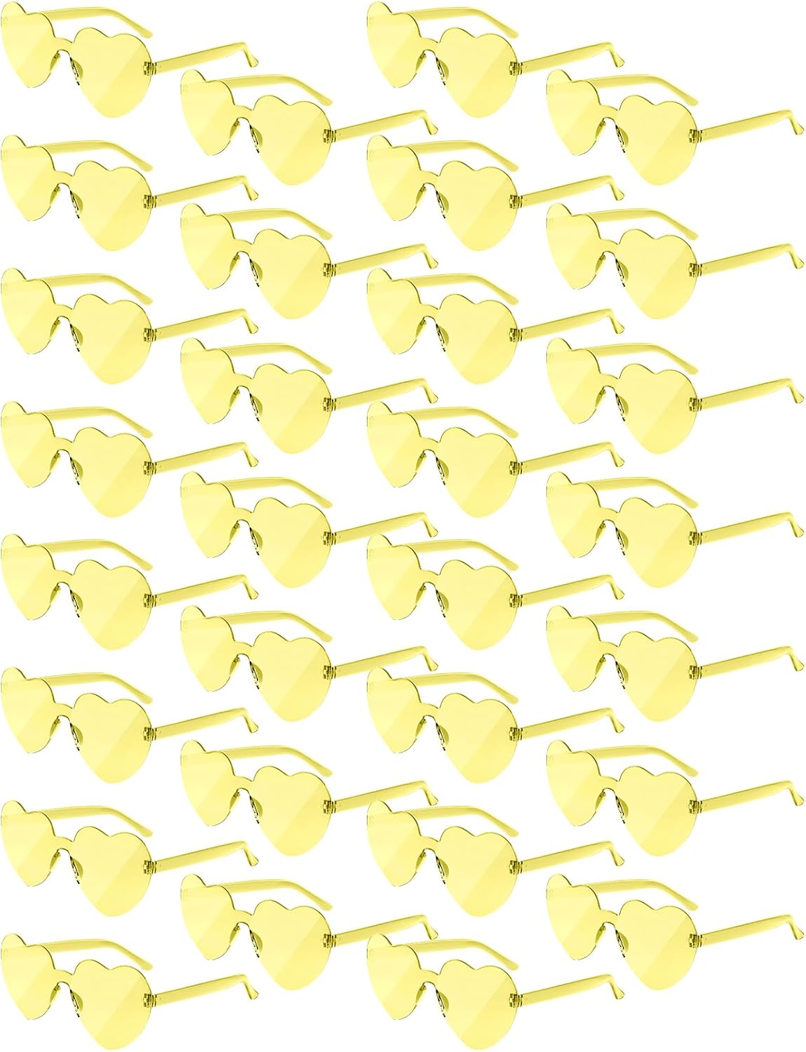 NACHLYNN 30 пар солнцезащитных очков в форме сердца, конфетные очки в форме сердца, женские безободковые солнцезащитные очки в форме сердца для костюмов и косплея, Yellow
NACHLYNN 30 пар солнцезащитных очков в форме сердца, конфетные очки в форме сердца, женские безободковые солнцезащитные очки в форме сердца для костюмов и косплея, Yellow