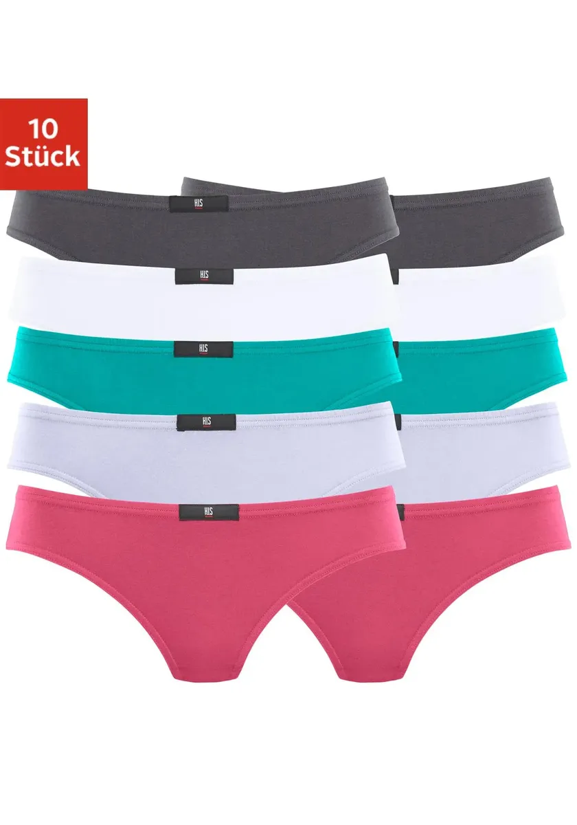 H.I.S String (10 шт.), изготовлены из качественного эластичного хлопка, белый
H.I.S String (10 шт.), изготовлены из качественного эластичного хлопка, белый