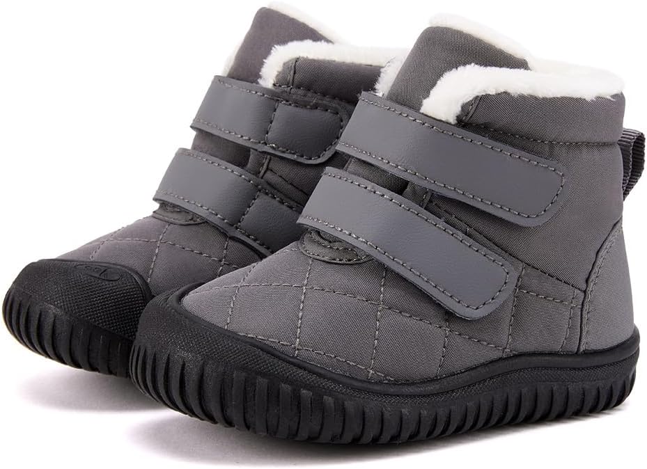 Детские зимние ботинки BMCiTYBM для малышей, обувь для детей мальчиков и девочек с искусственным мехом для холодной погоды, Zip Grey
Детские зимние ботинки BMCiTYBM для малышей, обувь для детей мальчиков и девочек с искусственным мехом для холодной погоды, Zip Grey