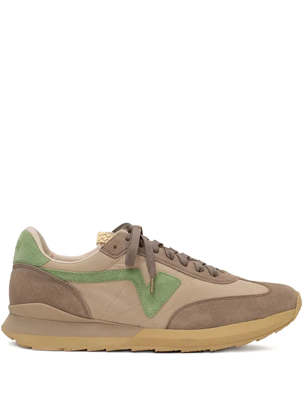 Замшевые кроссовки FKT visvim, коричневый
Замшевые кроссовки FKT visvim, коричневый