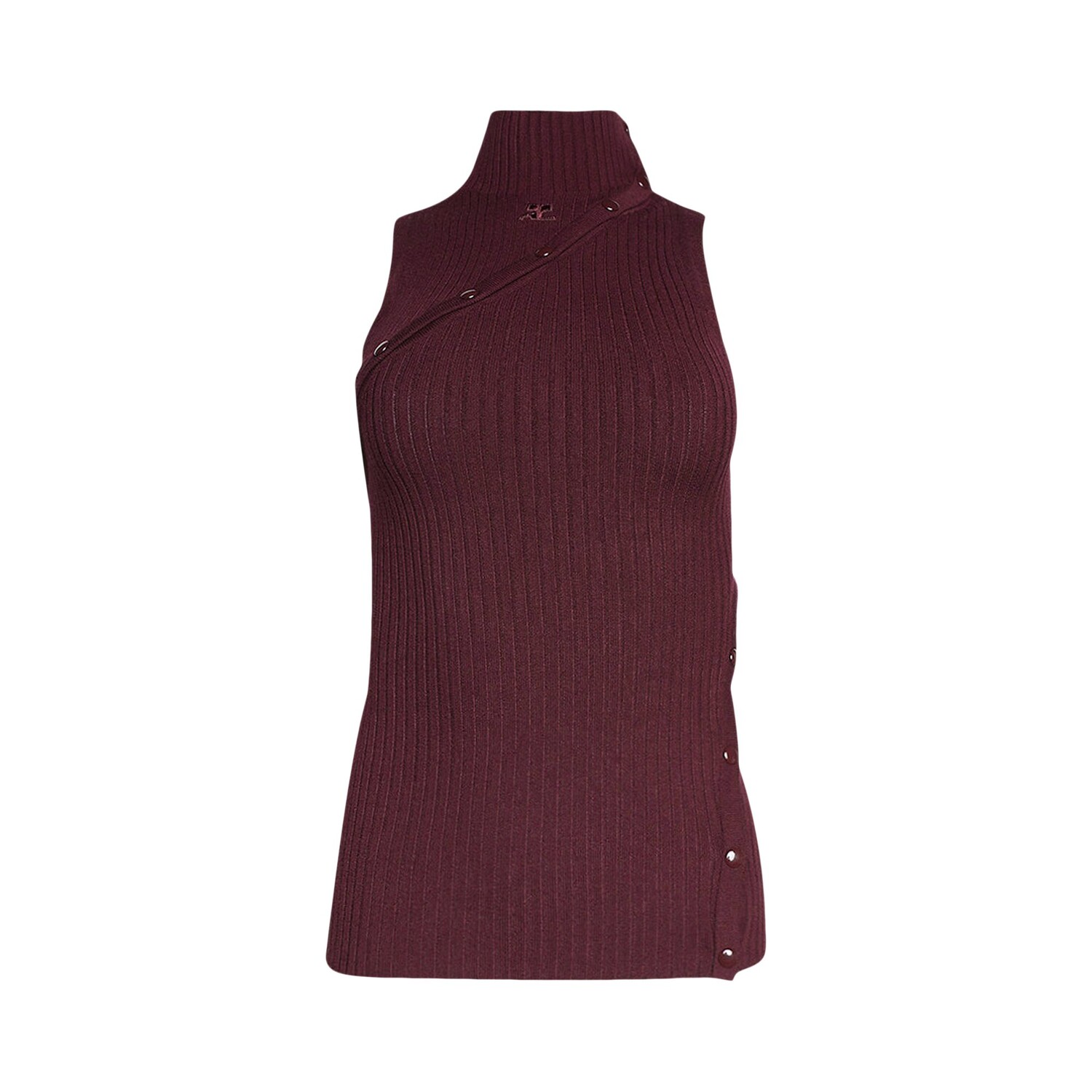 Мультистильный трикотажный топ в рубчик Courrèges Бордовый
Мультистильный трикотажный топ в рубчик Courrèges Бордовый