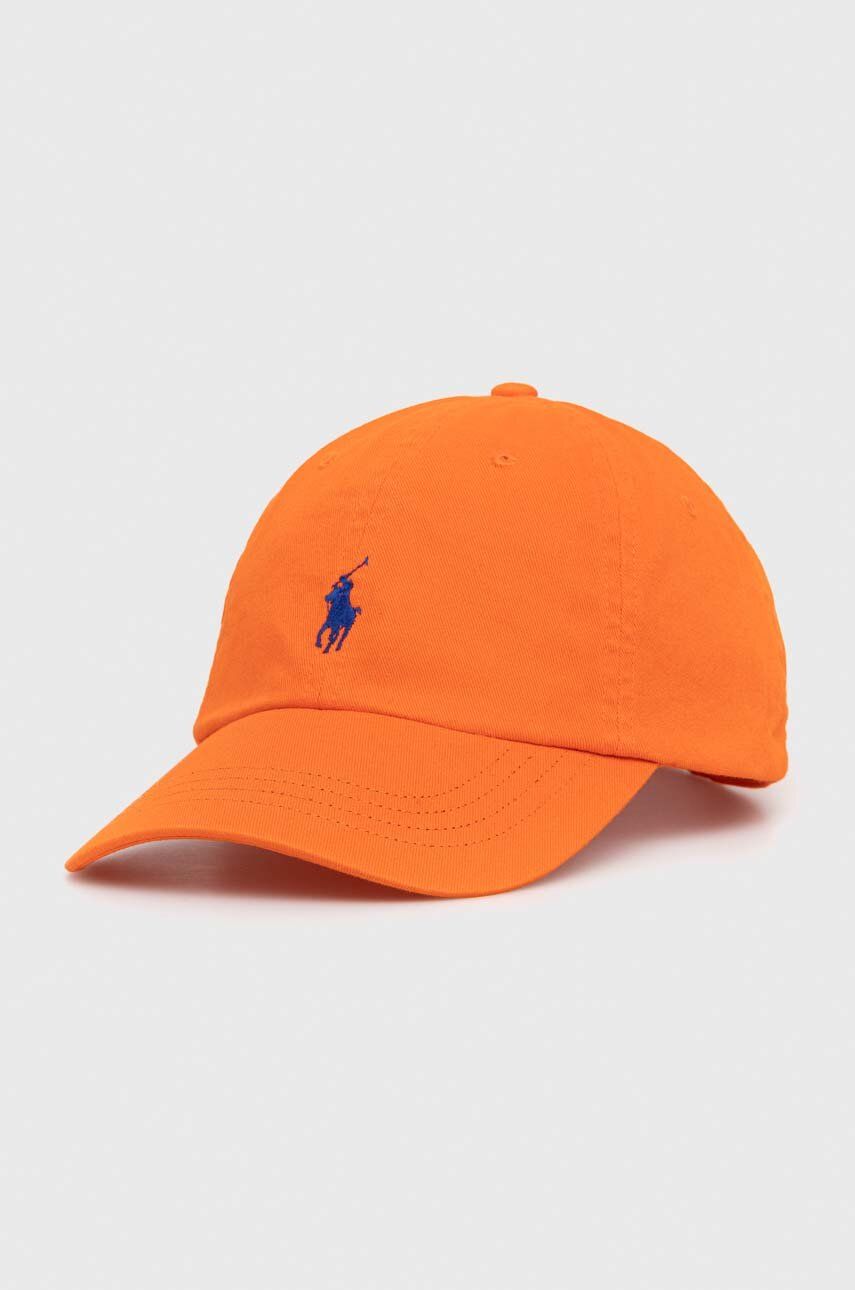 Хлопковая бейсболка Polo Ralph Lauren, оранжевый
Хлопковая бейсболка Polo Ralph Lauren, оранжевый