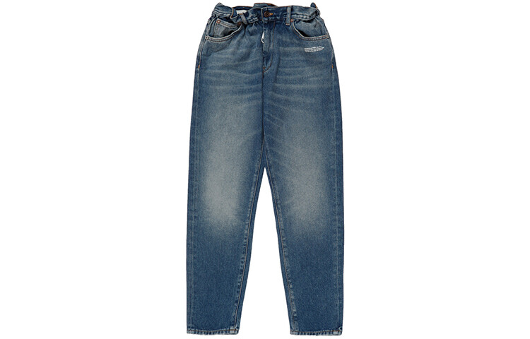 Джинсы Off-White с поясом, синий
Джинсы Off-White с поясом, синий