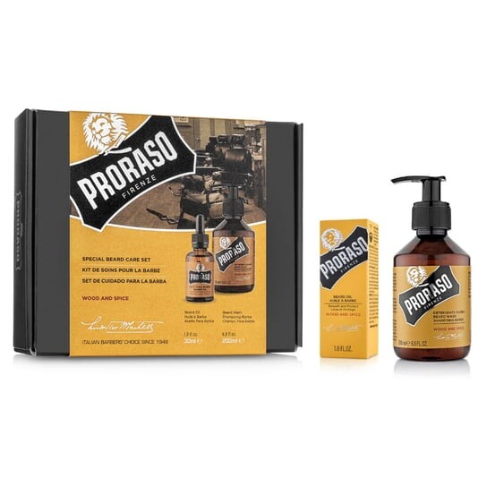 Набор шампуней и масел для бороды Proraso, Duo Pack Wood Spice
Набор шампуней и масел для бороды Proraso, Duo Pack Wood Spice
