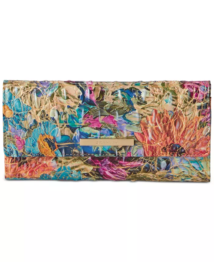 Кошелек из кожи Cordelia Melbourne Brahmin, оранжевый 
Кошелек из кожи Cordelia Melbourne Brahmin, оранжевый