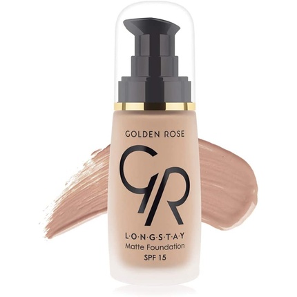 Матовая стойкая основа без масел с SPF 15 в оттенке Honey Shade 08 Golden Rose
Матовая стойкая основа без масел с SPF 15 в оттенке Honey Shade 08 Golden Rose