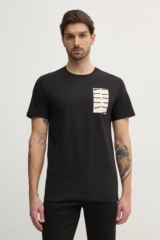 Хлопковая футболка Calvin Klein Jeans, черный
Хлопковая футболка Calvin Klein Jeans, черный