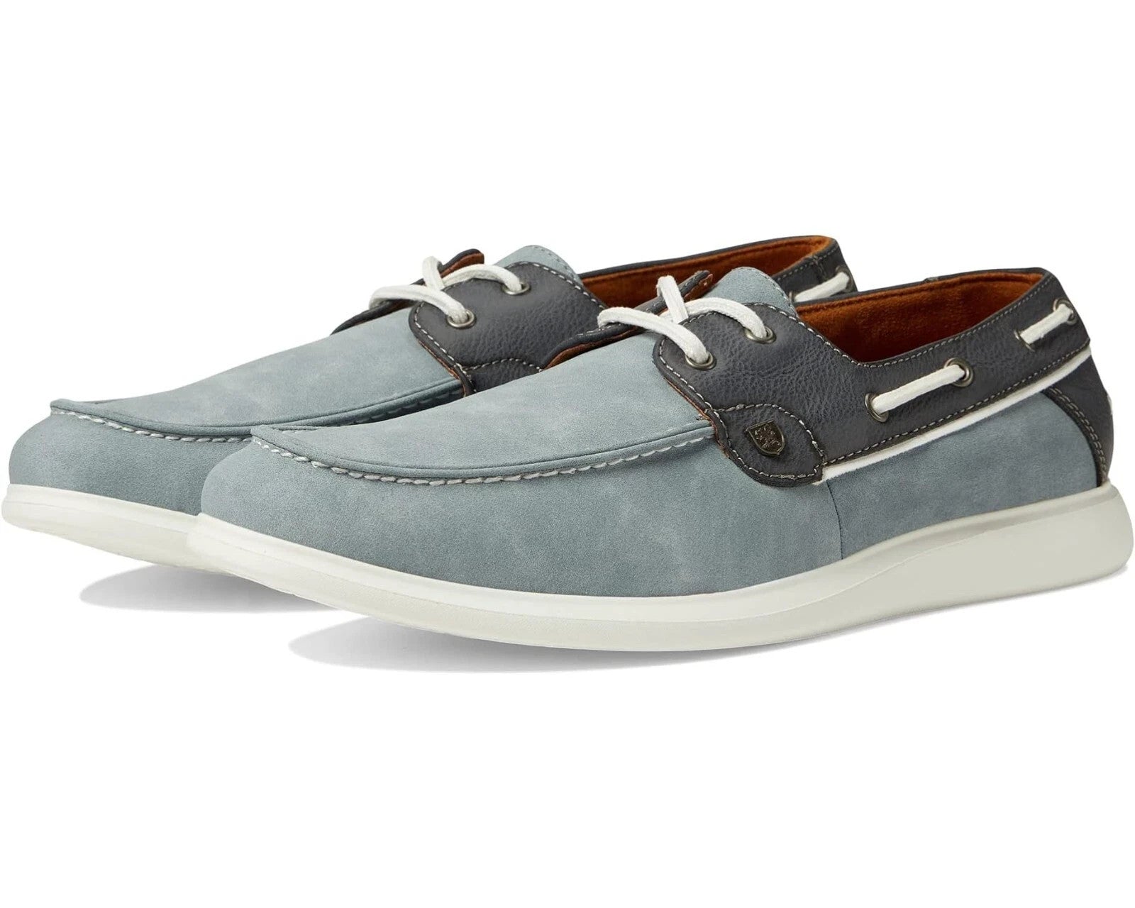 Мужские светло-голубые туфли-лодочки Stacy Adams Reid Moc Toe Comfort Casual JOBB1577 
Мужские светло-голубые туфли-лодочки Stacy Adams Reid Moc Toe Comfort Casual JOBB1577