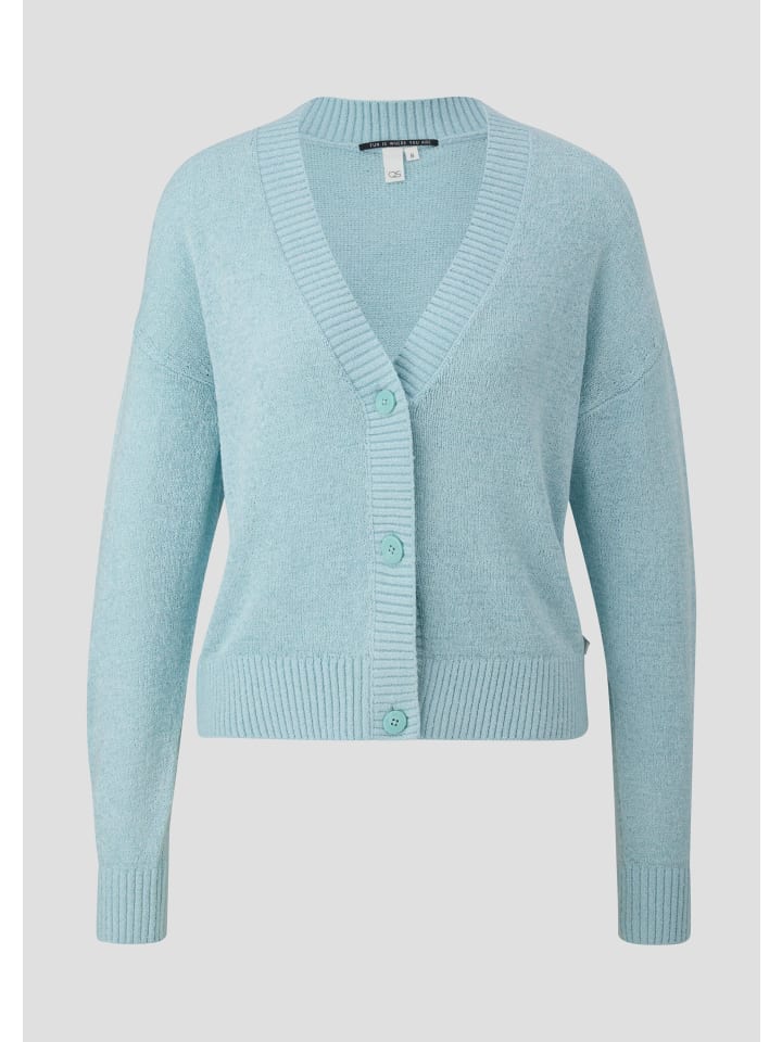 QS Кардиган 6103_светло-бирюзовый
QS Кардиган 6103_светло-бирюзовый