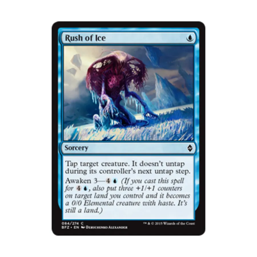 CCG Ледяной порыв (клавиша C), MTG - Battle for Zendikar
CCG Ледяной порыв (клавиша C), MTG - Battle for Zendikar