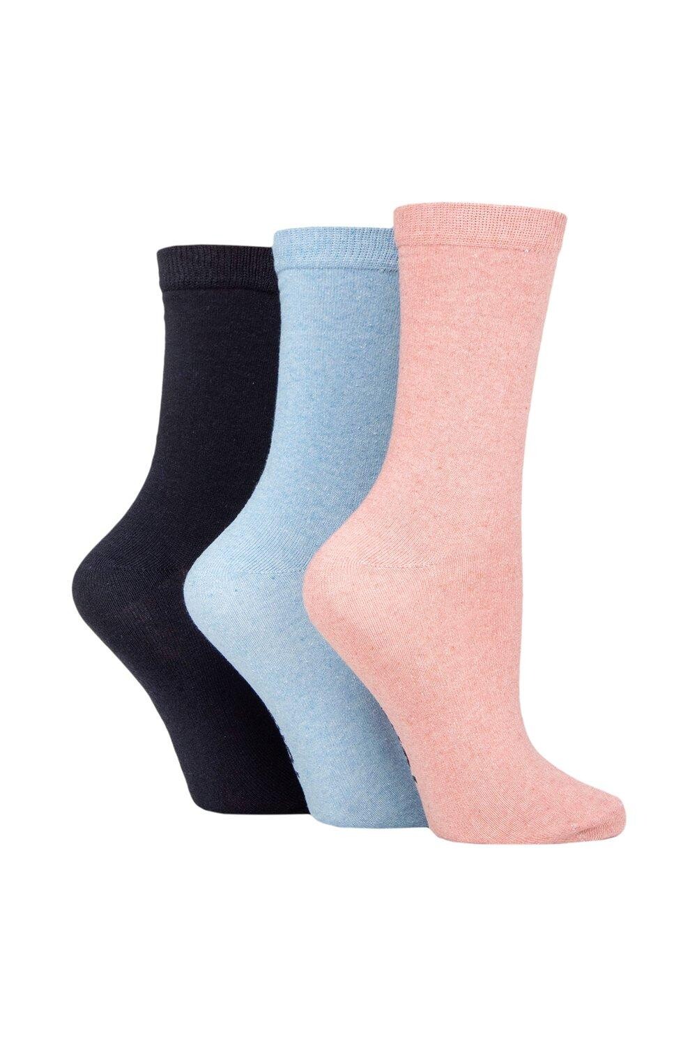 3 пары однотонных носков из 100% переработанного хлопка SOCKSHOP TORE, мультиколор
3 пары однотонных носков из 100% переработанного хлопка SOCKSHOP TORE, мультиколор