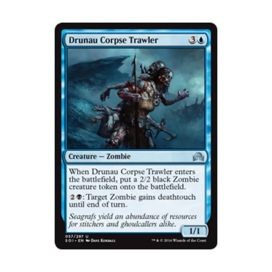 CCG Траулер трупов Друнау (U), MTG - Shadows Over Innistrad
CCG Траулер трупов Друнау (U), MTG - Shadows Over Innistrad